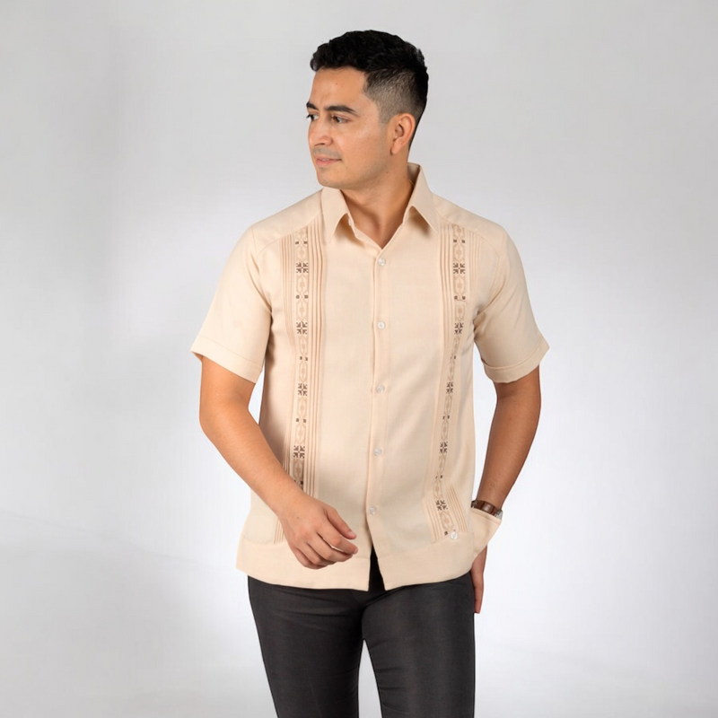 GUAYABERA SINANCHE BEIGE