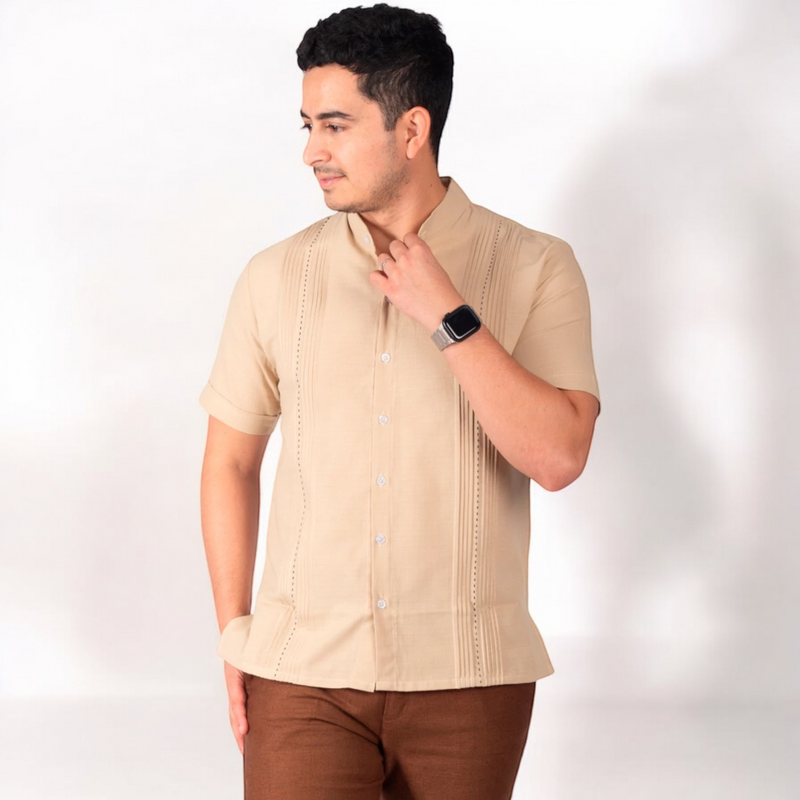 GUAYABERA CHAPAP BEIGE