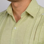 GUAYABERA TAHDZIU VERDE MANZANA