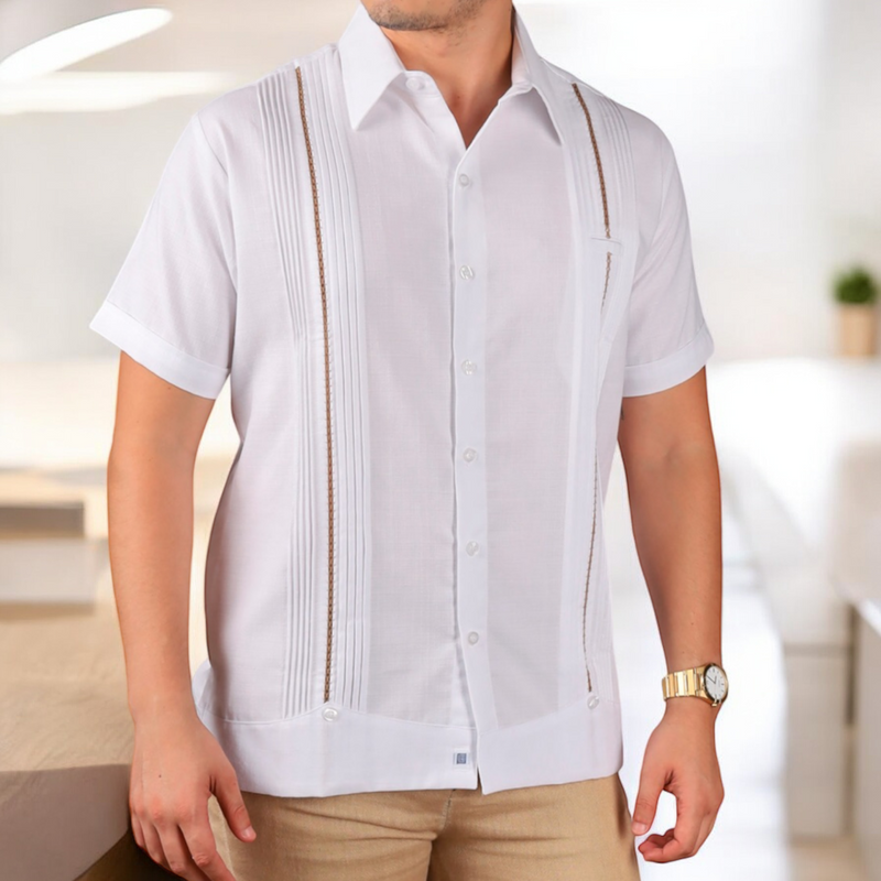 GUAYABERA CELESTUN B.CAFÉ