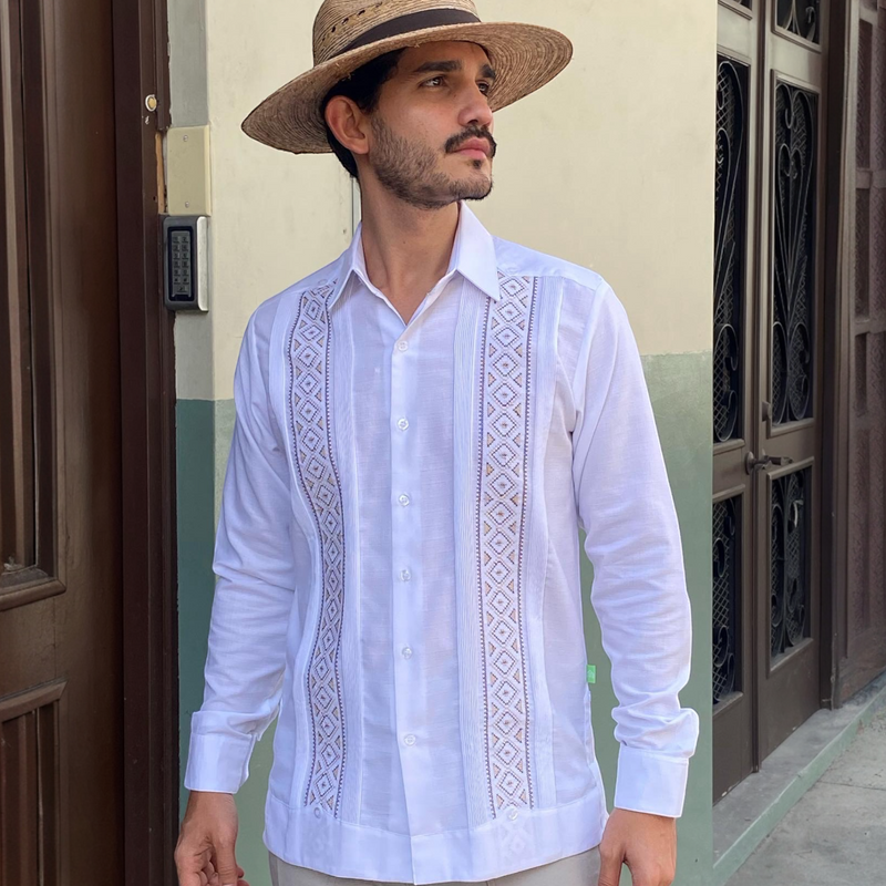 Camisas Guayaberas Pantalon Azul Con Guayabera Guayaberas Para