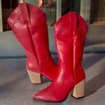 BOTA ALTA SERPENTIUS ROJA