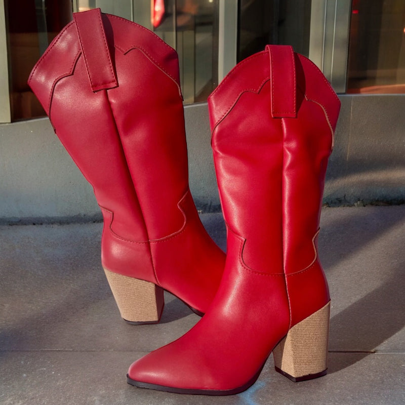 BOTA ALTA SERPENTIUS ROJA