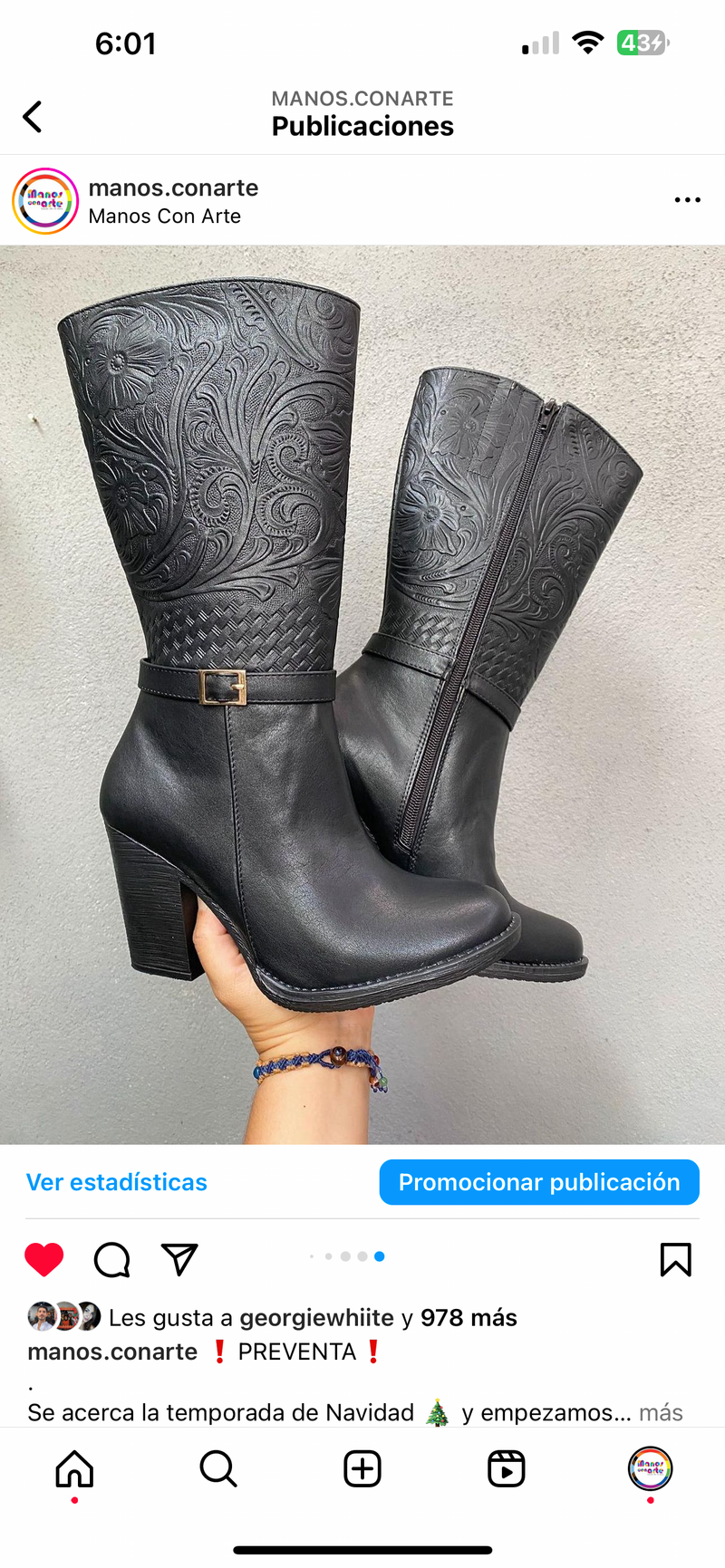 BOTA ALTA CECILIA NEGRA
