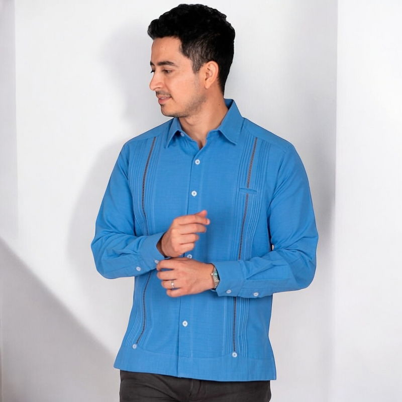 GUAYABERA CELESTUN CELESTE