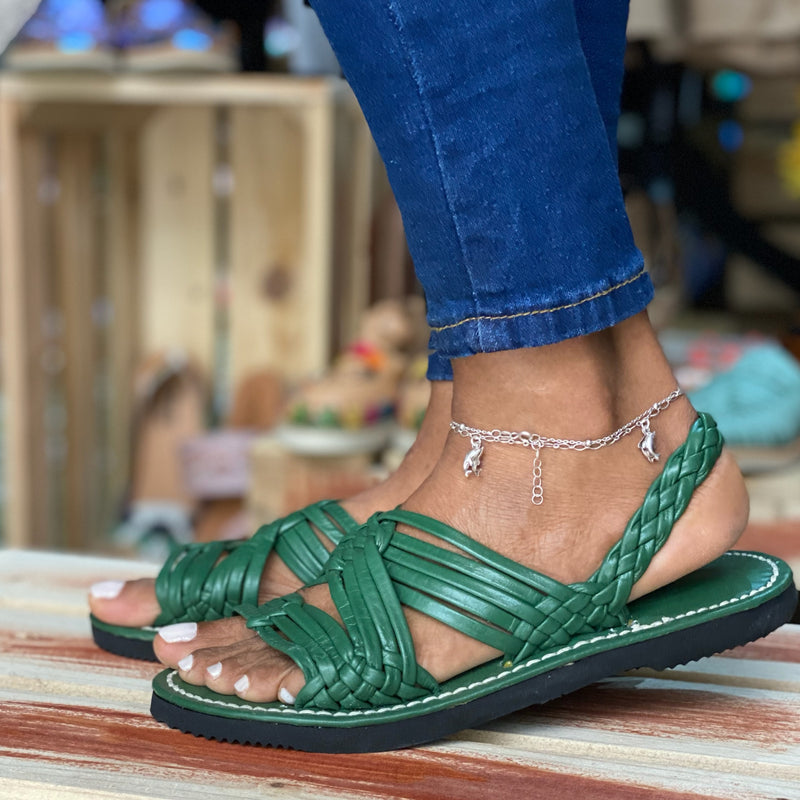 HUARACHE CUTARRA SESCOCHO VERDE