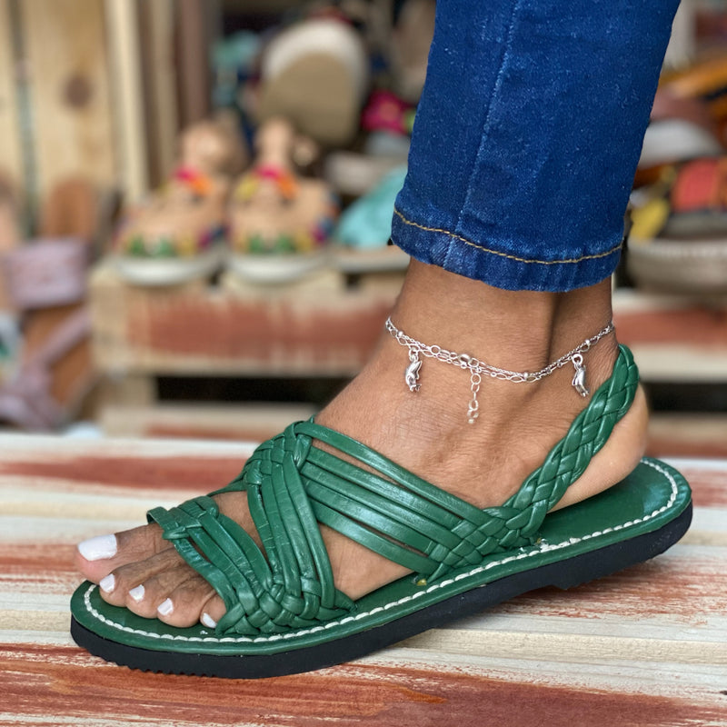 HUARACHE CUTARRA SESCOCHO VERDE