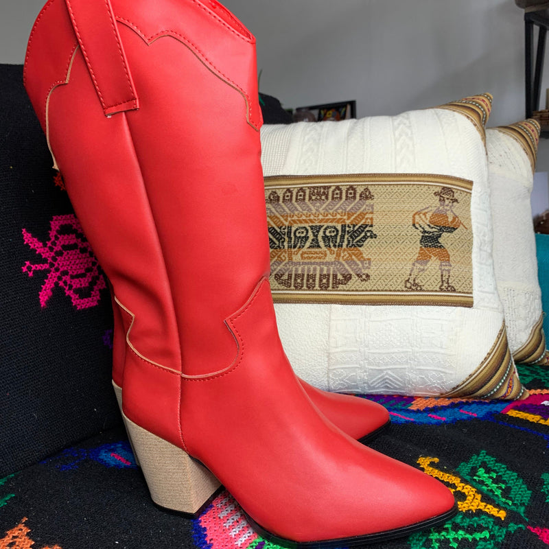BOTA ALTA SERPENTIUS ROJA