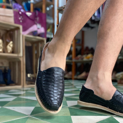 SLIPPER PETATILLO NEGRO CABALLERO
