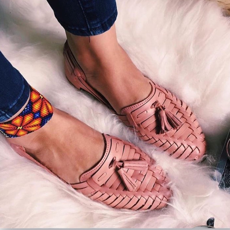 PINK SPECKLES FLATS