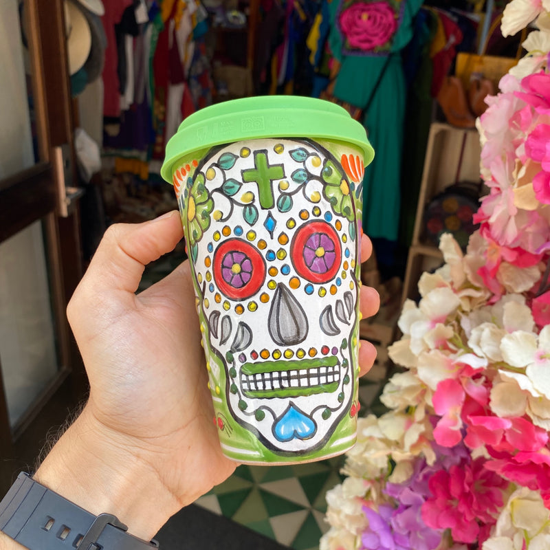 TALAVERA SKULL GLASS