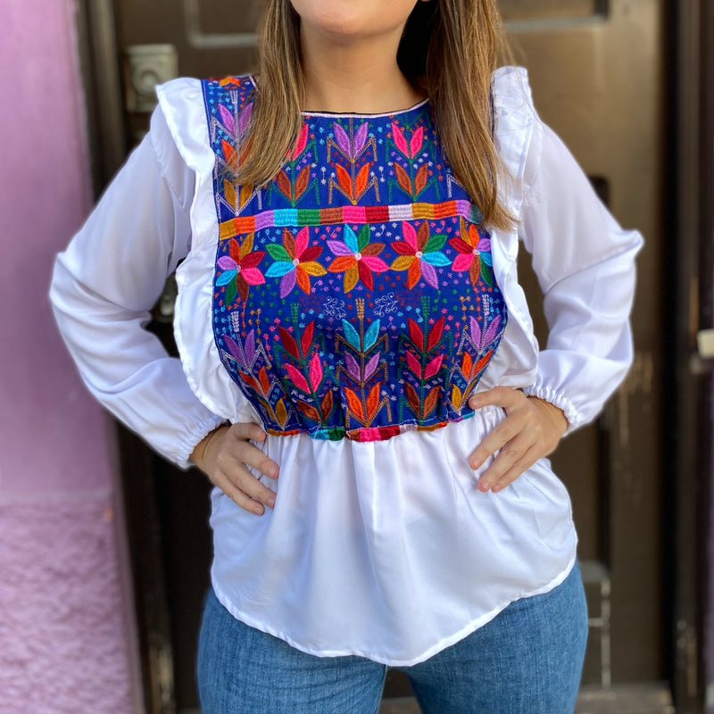 BLUSA MILPA MANGA LARGA
