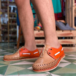ZAPATO MARINERO NARANJA