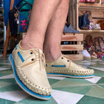 ZAPATO MARINERO CORDÓN AZUL
